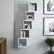 Vägghylla Hanah Home Box Vit Spånskiva 30x24x30 cm - Vägghyllor - 8681875207620 - 2