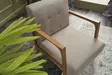 Öronlappsfåtölj Atelier del Sofa Kemer Cream Polyester 69x83x80 cm - Fåtöljer - 8683342170550 - 3