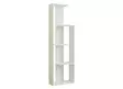 Bokhylla Hanah Home Wand Vit Spånskiva 50x160x19,6 cm - Bokhyllor - 8681875449440 - 4