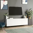 TV-bänk Hanah Home White Vit Spånskiva 150x44x31 cm - TV-bänkar - 8682870286610 - 3