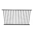Green Land Garden stängselelement i aluminium, svart - Staket och stängselnät - 6438014268170 - 1