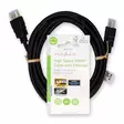 High Speed HDMI kabel med Ethernet | HDMI Kontakt | HDMI Kontakt | 4K@30Hz | ARC | 10.2 Gbps | 3.00 m | Rund | PVC | Svart | Label - HDMI-kablar - 5412810426850 - 66