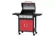 Kaasugrilli Monterey 3+1 punainen - Gasolgrillar - 6410413128620 - 2