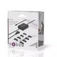 Notebook Adapter | GaN | 100 W | 5 / 9 / 12 / 15 / 20 V DC | 3.0 / 5.0 A | Apparat: Notebook / Smartphone / Tablet | Euro / Typ-C (CEE 7/16) - Allmänna strömförsörjningar och adaptrar - 5412810441150 - 67