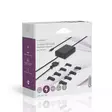 Notebook Adapter | GaN | 100 W | 5 / 9 / 12 / 15 / 20 V DC | 3.0 / 5.0 A | Apparat: Notebook / Smartphone / Tablet | Euro / Typ-C (CEE 7/16) - Allmänna strömförsörjningar och adaptrar - 5412810441150 - 69