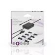 Notebook Adapter | GaN | 100 W | 5 / 9 / 12 / 15 / 20 V DC | 3.0 / 5.0 A | Apparat: Notebook / Smartphone / Tablet | Euro / Typ-C (CEE 7/16) - Allmänna strömförsörjningar och adaptrar - 5412810441150 - 66