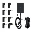 Notebook Adapter | GaN | 100 W | 5 / 9 / 12 / 15 / 20 V DC | 3.0 / 5.0 A | Apparat: Notebook / Smartphone / Tablet | Euro / Typ-C (CEE 7/16) - Allmänna strömförsörjningar och adaptrar - 5412810441150 - 75