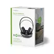 Trådlösa TV-hörlurar | RF, frequency 868 Mhz | Over-Ear | Batteri 1 driftstid standardanvändning: 660 min | 100 m | Digitalt ljud | Silver / Svart - Trådlösa hörlurar - 5412810266470 - 67