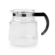 Glass kaffekannan | Kompatibel med: Moccamaster K / KB/ 1 0PL / Excellent 10S | 1.2 l | Svart - Kaffebryggare och vattenkokare - 5412810331000 - 1