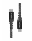 Laddningskabel Kevlar USB-C/USB-C 1,5m Swissten - USB-C-kablar - 8595217481510 - 1