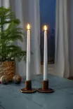 Led-kruunukynttil=C3=A4t 2-kpl sis. ajastin - LED-ljus och lyktor - 6435200289780 - 2
