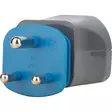Resekontaktset / reseadapterset (adapter för reseuttag med olika tillbehör för mer än 150 länder (7 x kontaktinsatser) svart - Reseadaptrar - BN-1508160 - 55