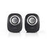 PC-högtalare | 2.0 | 12 W | 3.5 mm Hane | USB ström | Volymkontroll - Datorhögtalare - 5412810266760 - 9