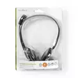 PC headset | On-Ear | Stereo | 2x 3.5 mm | Vikbara Mikrofon | Svart - Trådlösa hörlurar - 5412810274130 - 66