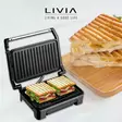 Panini- ja voileip=C3=A4grilli NIKKE, Livia - Smörgåsgrillar och brödrostar - 6438151018010 - 5