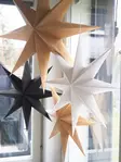 Paperit=C3=A4hti 8 sakaraa 30 cm musta - Juldekorationer och textilier - 6410416211480 - 3