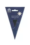 Paperit=C3=A4hti 8 sakaraa 30 cm musta - Juldekorationer och textilier - 6410416211480 - 7