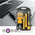 Phone/tablet repair set | 17-in-1 | Läsplatta / PC / Smartphone | ABS / Metall | Philips bits | Slitsade bits | Pentalobe-bits | Tri-wing-bits - Handverktyg - 5412810287420 - 5