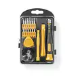 Phone/tablet repair set | 17-in-1 | Läsplatta / PC / Smartphone | ABS / Metall | Philips bits | Slitsade bits | Pentalobe-bits | Tri-wing-bits - Handverktyg - 5412810287420 - 1
