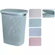 Stilig 60 L Tvättkorg i Pastellfärger - Praktisk Skönhet - Torkställningar och tvättkorgar - 8719987314070 - 1