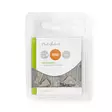 RJ45-kontakt | Hane | Solid STP CAT6 | Rak | Guldplaterad | 10 st. | Polycarbonate | Transparent | Låda - Dator och nätverk - 5412810289370 - 66