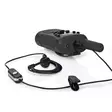 Walkie-talkie Set | 2 handenheter | Upp till 6 km | Frekvens kanaler: 8 | PTT / VOX | 180 min | Hörlursuttag | 2 Headset | Svart - Walkie-talkies och megafoner - 5412810408610 - 45