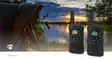 Walkie-talkie Set | 2 handenheter | Upp till 6 km | Frekvens kanaler: 8 | PTT / VOX | 180 min | Hörlursuttag | 2 Headset | Svart - Walkie-talkies och megafoner - 5412810408610 - 90