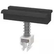 Railock Clickfix svart mittfäste för solpaneler med en ramhöjd på 35mm - Panelställ och fästen - 6438014357980 - 1