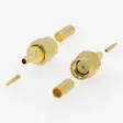 SMA-kontakt | Rak | Hane | Guldplaterad | 50 Ohm | Krymp | Kabel input diameter: 2.55 mm | Metall | Guld | 2 st. | Låda - Nedis produkter - 5412810425600 - 40