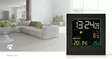 Väderstation | Inomhus & utomhus | Inklusive trådlös vädersensor | Väderprognos | Tidsdisplay | LED | Alarmklockfunktion - Termometrar och väderstationer - 5412810271900 - 90