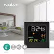 Väderstation | Inomhus & utomhus | Inklusive trådlös vädersensor | Väderprognos | Tidsdisplay | LED | Alarmklockfunktion - Termometrar och väderstationer - 5412810271900 - 5