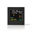Väderstation | Inomhus & utomhus | Inklusive trådlös vädersensor | Väderprognos | Tidsdisplay | LED | Alarmklockfunktion - Termometrar och väderstationer - 5412810271900 - 1