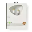 Satellite & Antenn kabel | F Hane | F Hane | Guldplaterad | 75 Ohm | Enskaligt skydd | 10.0 m | Rund | PVC | Vit | Kartong med fönster - Antennkablar - 5412810326310 - 66