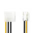 Intern Strömkabel | Molex Hane | PCI Express Hane | Guldplaterad | 0.20 m | Rund | PVC | Gul / Svart | Kuvert - Dator och nätverk - 5412810279890 - 2