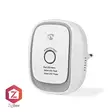 SmartLife Gasdetektor | Zigbee 3.0 | Strömadapter | Givarlivscykel: 5 år | EN 50194-1:2009 | Android / IOS | Med testknapp | 75 dB | Vit - Larm och sensorer - 5412810402120 - 1