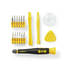 Phone/tablet repair set | 17-in-1 | Läsplatta / PC / Smartphone | ABS / Metall | Philips bits | Slitsade bits | Pentalobe-bits | Tri-wing-bits - Handverktyg - 5412810287420 - 3