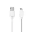 USB-kabel | USB 2.0 | USB-A Hane | USB-C Hane | 60 W | 480 Mbps | Nickelplaterad | 2.00 m | Rund | PVC | Vit | Låda - Dator och nätverk - 5412810401390 - 1