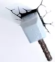 Y=C3=B6valo 3D Thor Hammer Marvel - Nattlampor - 0816733002170 - 4