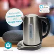 SmartLife Vatten kokare | Wi-Fi | 1.7 l | Rostfritt stål | 70,80,90,100 °C | Temperatur indikation | Roterbar 360 grader | Dolt värmeelement | Strix® kontroll | Android / IOS - Kaffebryggare och vattenkokare - 5412810448210 - 51