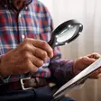 Handhållen förstoringsglas | Linsstyrka: 4 Diopter | 10000 | 0.05 W | 9 lm | Svart - Handverktyg - 5412810472260 - 54