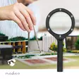 Handhållen förstoringsglas | Linsstyrka: 4 Diopter | 10000 | 0.05 W | 9 lm | Svart - Handverktyg - 5412810472260 - 5