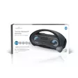 Bluetooth® Party Boombox | 420 min | 2.0 | 24 W | Uppspelning av media: AUX / Micro SD / USB | Handtag | Festljus | Svart - Bluetooth-högtalare - 5412810472420 - 66