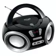 Radio CD-spelare Adler svart - Radioapparater - 5902934838580 - 1