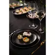 Robuste lautanen 21 cm 2 kpl Maku Kitchen life - Keraaminen lautanen valurautamaisella pinnalla, musta - Tallrikar - 6410416160290 - 4
