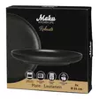 Robuste lautanen 21 cm 2 kpl Maku Kitchen life - Keraaminen lautanen valurautamaisella pinnalla, musta - Tallrikar - 6410416160290 - 6