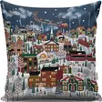 Prydnadskudde Aberto Design A13028 Flerfärgad Bomull Polyester 43x43 cm - Kuddar och täcken - 8681181124680 - 1
