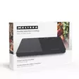 Dubbel induktionshäll | 3500 W | 10 effektnivåer | 8 förinställningar | Timerfunktion | Boostfunktion | LCD-display | Överhettningsskydd | Barnlås | Svart - Nedis produkter - 8711902093350 - 69