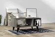 Soffbord Hanah Home Clara Antracit Spånskiva 80x40x50 cm - Soffbord - 8683743678730 - 2