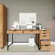 Skrivbord Hanah Home Atlas 1600 59 Furu Spånskiva 160x77,4x55 cm - Skrivbord - 8684283109920 - 5