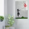 Glastavla Wallity Flerfärgad Glas 70x100 cm - Tavlor och ramar - 8683342792820 - 3